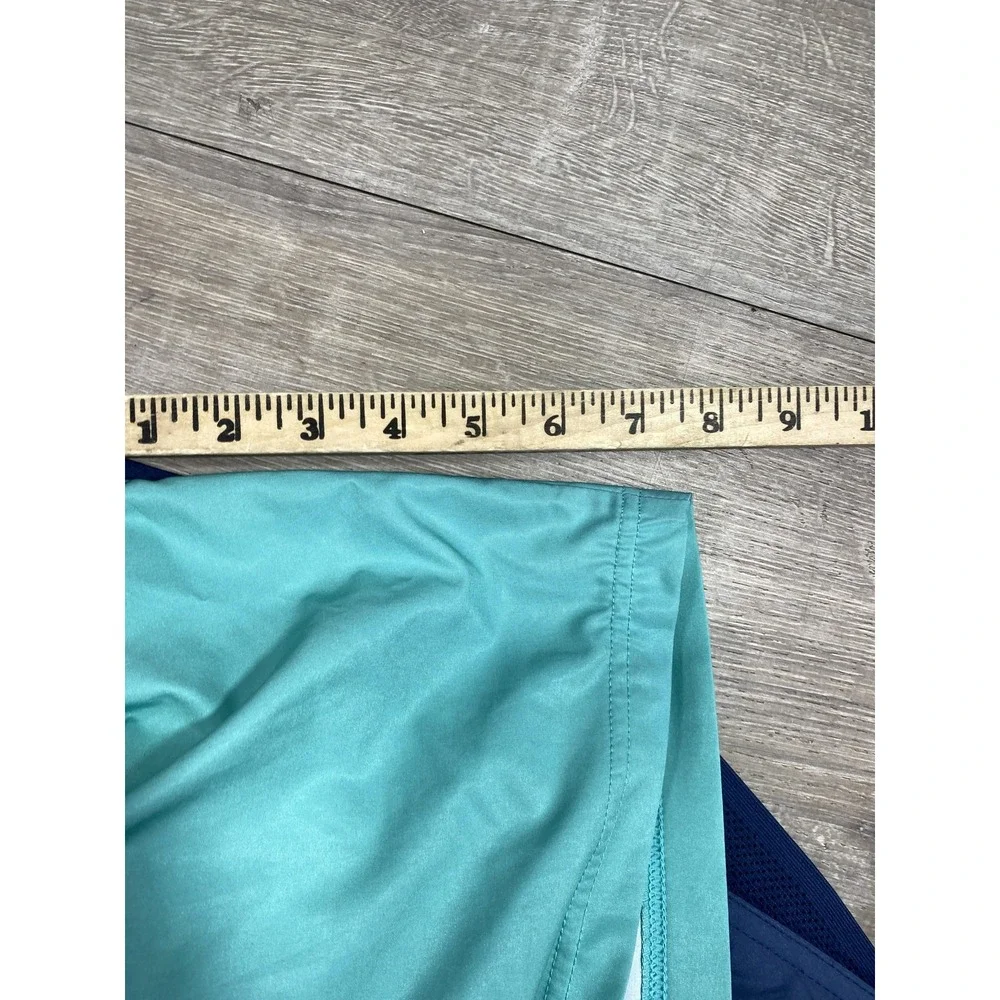 Fair‎ Harbor Swim Trunks Shorts Mens 2XL Blue Aqua Lined Boardshorts Drawstring